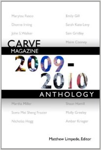 "Zero Pressure" in Carve Magazine Anthology 2009-2010